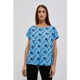 Moodo WOMEN'S T-SHIRT L-TS-4021 LBblue Cijene