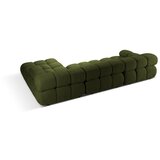 Micadoni Zelena kotna sedežna garnitura iz tkanine bouclé (desni kot) Bellis – Home | Shoptok.si