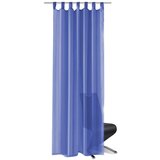 Furnova Prosojne zavese 2 kosa 140x225 cm kraljevsko modre barve, (21917568) | Shoptok.si