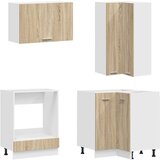  Kuhinjska jedinica LYON 8 kom. Hrast sonoma Konstruirano drvo | shoptok.hr