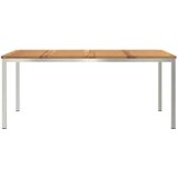  TrpezarijskiStol Smeđa 180 x 90 x 75 cm Čvrsto drvo akacije | Eponuda.com