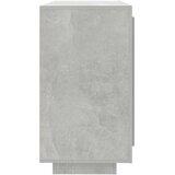  Komoda siva boja betona 80x40x75 cm od konstruiranog drva | shoptok.hr