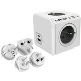 Cubenest Razdjelnik utičnica 13 cm PowerCube ReWirable USB – Cijene