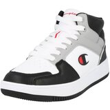 Champion Authentic Athletic Apparel Visoke tenisice 'REBOUND 2.0' svijetlosiva / vatreno crvena / crna / bijela | shoptok.hr