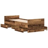  Okvir kreveta bez madraca staro drvo 90x190 cm | shoptok.hr