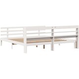 vidaXL Okvir kreveta s uzglavljem bez madraca bijeli 180x200 cm | shoptok.hr