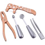  Drveni set malih zubara u tirkiznoj torbi | shoptok.hr