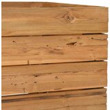 In posuda za sadnju 100x40x55 cm od reciklirane tikovine i čelika | shoptok.hr