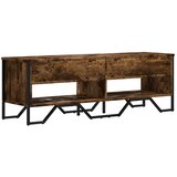 TV ormarić boja dimljenog hrasta 122x34x41 cm konstruirano drvo | shoptok.hr