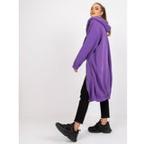 Fashion Hunters Dark purple sweatshirt Betty RUE PARIS Cene