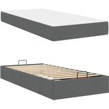  Okvir kreveta s madracem 2 kom. Siva nijansa tkanina Zagasitosiva 90 x 190 cm | shoptok.hr
