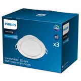 Philips KOMPLET 3x LED ugradnih plafonskih svetala DIAMOND 1xLED/3,5W/230V 2700K | Eponuda.com