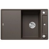 Blanco sudoper AXIA III 45 S-F InFino SILGRANIT BOJA KAVE, daska staklo, s dalj.upr. | shoptok.hr