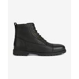 Geox Black Men's Leather Ankle Boots Andalo - Men | ePonuda.com