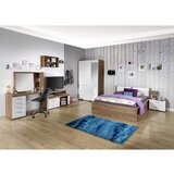 Mömax Postelja Avensis New, Temni Hrast, Bela, 90x200 | Shoptok.si