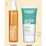 Clarins Sun Body Mist SPF50+ meglica za sončenje v pršilu za telo SPF 50+ 150 ml | Shoptok.si