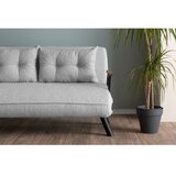 Atelier Del Sofa dvosed sando 2 seater teddy fabric grey | ePonuda.com