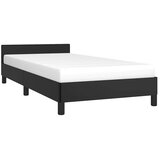  Okvir za krevet s uzglavljem bez madraca crni 80x200 cm | shoptok.hr