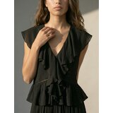 Sinsay Bluza s ukrasnim volanima | shoptok.hr