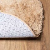 vidaXL Visoka košata preproga NAVARRA bež 300x200 cm poliester | Shoptok.si