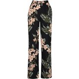 Trendyol Multicolored Wide Leg Patterned Woven Trousers with Elastic Waist cene