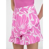 Orsay Women's Pink Ruffle Shorts - Women's | Shoptok.si