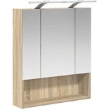  Kupaonski ormar s ogledalom Sonoma hrast 60 x 14.5 x 70 cm | shoptok.hr