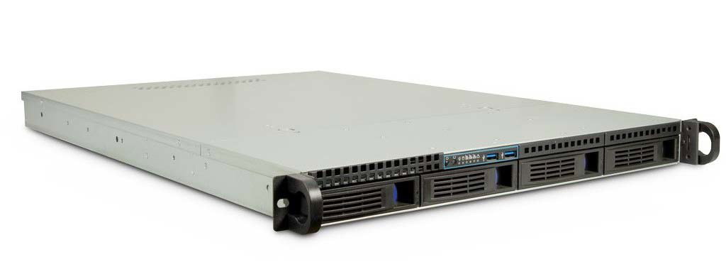 InterTech IPC 1U-1404 Rack Black, Stainless steel Cijene