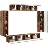 TV ormar 8 pcs Staro drvo | shoptok.hr