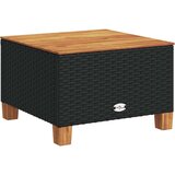  8-dijelni set vrtnih sofa od poliratana s jastucima crni | shoptok.hr