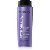 Vitalcare Professional Stop Yellow vijoličen šampon za blond in sive lase 400 ml