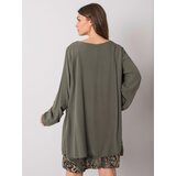 Italy Moda Dress-DHJ-SK-21451.50-khaki | Shoptok.si