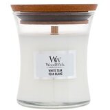 WoodWick White Teak dišeča svečka 85 g unisex Cene