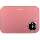 Sencor SKS 7074RD Smart 
kuhinjska vaga, FOOD aplikacija, Dine4Fit baza podataka, LCD zaslon, Pink SKS 7074RD | shoptok.hr