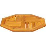 Stolna ploča 60x60x2 cm osmerokutna od masivnog drva bagrema | shoptok.hr