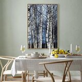 Slika - Frosty January (1 Part) Vertical 40x60 U prirodnom drvenom okviru | shoptok.hr