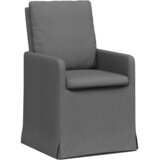  Trpezarijske stolice 2 pcs Tamno siva 57 x 67 x 98 cm tkanina | Eponuda.ba