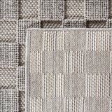 Ay Yildiz RAVNO TKANA PREPROGA HELIX 120 cm tkano srebrne barve | Shoptok.si