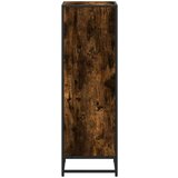 vidaXL Ormar za knjige dimljeni hrast 40x35x107,5 cm konstruirano drvo | shoptok.hr