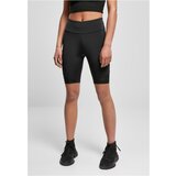 UC Ladies Women's High Waist Tech Mesh Cycle Shorts, Black Cene