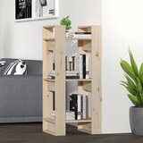 The Living Store Knjižna omara/pregrada 41x35x91 cm trdna borovina - Knjižna Omara, (21436488) | Shoptok.si