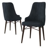Hanah home set stolica Neta, 46x95x42 cm, 4 dijela, antracit-smeđa | Eponuda.ba