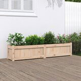 vidaXL Vrtna sadilica 150 x 31 x 31 cm od masivne borovine Cijene