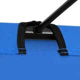  Krevet za kampiranje 180 x 60 x 19 cm od tkanine i čelika plavi | shoptok.hr