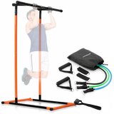  Pack postaja za dvigovanje telesa Fitness in komplet uporovnih trakov z dodatki in vadnico InnovaGoods u