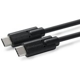 MicroConnect kabel USB C-C 3.2 Gen 2x2, 1m, črn 100W, 20Gbps, 4K60Hz MC019244 u