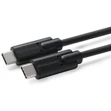 kabel USB C-C 3.2 Gen 2x2, 1m, črn 100W, 20Gbps, 4K60Hz MC019244
