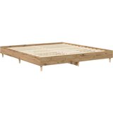  Okvir kreveta bez madraca boja hrasta artisan 180x200 cm | shoptok.hr