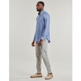 Polo Ralph Lauren CHEMISE COUPE DROITE EN LIN Plava | shoptok.hr