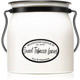 Milkhouse Candle Co. Creamery Sweet Tobacco Leaves dišeča sveča Butter Jar 454 g Cene